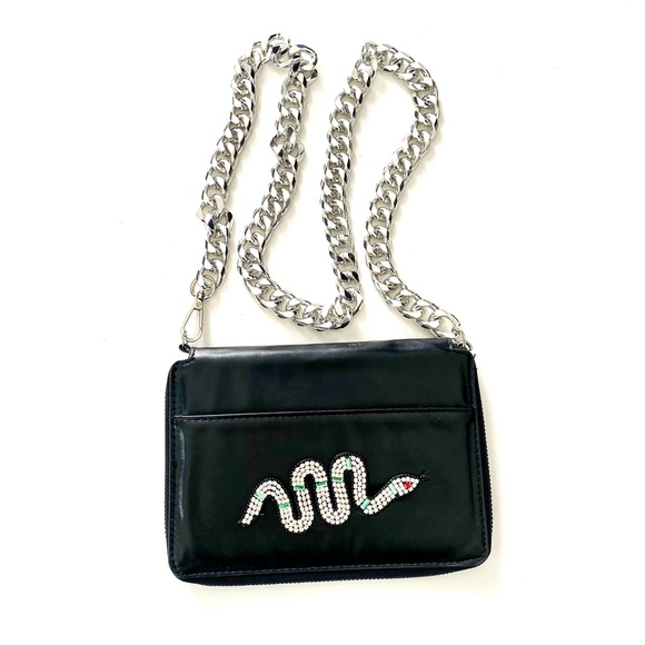 New! Chunky Chain Snake Purse - Picture 13 of 16